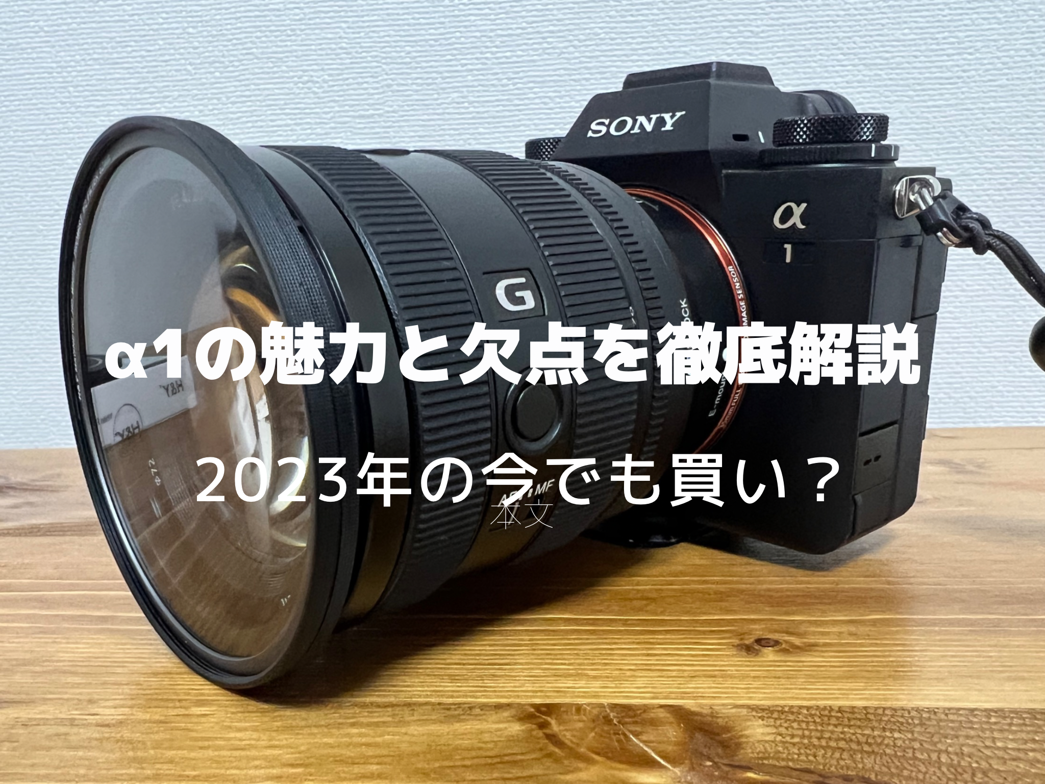 作例付き長期レビュー）α1の魅力と欠点、後継機α1 IIに対する所感